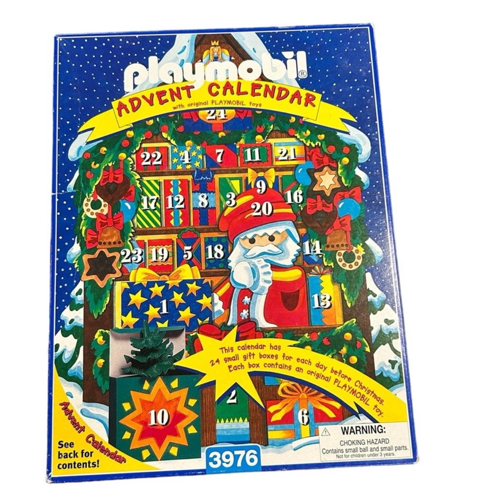 Vintage Playmobil Adventure Calendar Set #3976